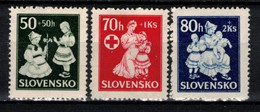 Slovaquie 1943 Mi 112-4 (Yv 83-5), (MNH)** - Nuovi