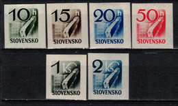 Slovaquie 1943 Mi 115-20 (Yv TPJ 28-33), (MNH)** - Nuovi