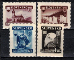 Slovaquie 1943 Mi 124-7 (Yv 90-3), (MNH)** - Nuovi