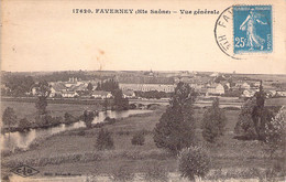 FRANCE - 70 - FAVERNEY - Vue Générale - CLB - Carte Postale Ancienne - Autres & Non Classés