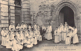 FRANCE - 72 - Abbaye De SOLESMES - La MANECANTERIE Des Petits Chanteurs à La Croix De Bois - Carte Postale Ancienne - Solesmes