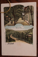 Ak CPA 1900's Gruss Aus Lithographie Arnstadt Eremitage Plauescher Grund Deutsches Reich Litho - Arnstadt