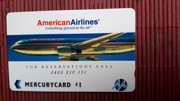 Phonecard American Airlines Airplane Used Rare - Aviones