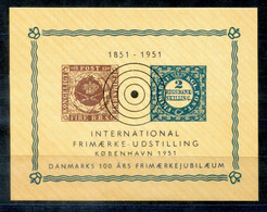 DÄNEMARK 1+2 Auf Vignettenblock - Siehe Scans - DENMARK / DANEMARK - Proofs & Reprints