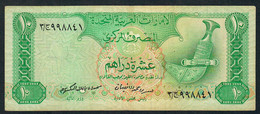 U.A.E. P8 10 DIRHAMS 1982 FINE - Verenigde Arabische Emiraten