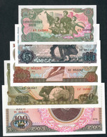 KOREA NORTH P18a-22 SET 1978 = 1,5,10,50,100 WON 1978 UNC. - Korea (Nord-)