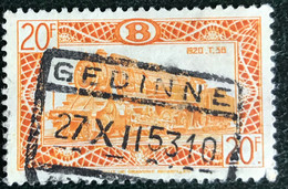 België - Belgique - C15/30 - (°)used - 1949 - Michel 290A - Locomotieven - GEDINNE - Used