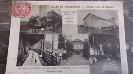 76 CASINO DE BONSECOURS PUB DESSRVI PAR 2 LIGNES DE TRAMWAY ET FUNICULAIRE MULTIVUES 1906 - Bonsecours