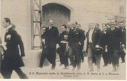 Mussolini In Visita Allo Stabilimento Florio Nel 1924 - Cartolina Nuova Molto Bella E Ben Conservata - Marsala