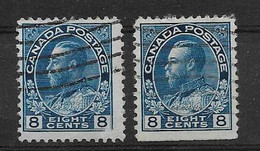 Kanada Mi.Nr. 111 X2 Gestempelt - Used Stamps