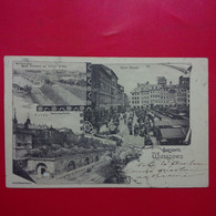 VARSOVIE WARSZAWA MULTIVUES LITHOGRAPHIE - Pologne