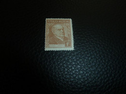 Republica Argentina - Domingo Faustino Sarmiento - 1 C - Yt 364 - Bistre - Neuf - Année 1935 - - Unused Stamps