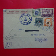 LETTRE SALVADOR POUR NEW YORK AIR MAIL CORREO AEREO - El Salvador