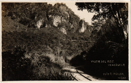 PC VENEZUELA, VISTA DEL F.C.C., A. MÜLLER, Vintage REAL PHOTO Postcard (b45559) - Venezuela