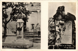 PC VENEZUELA, MONUMENTO A RIBAS DE CARACAS, Vintage REAL PHOTO Postcard (b45626) - Venezuela