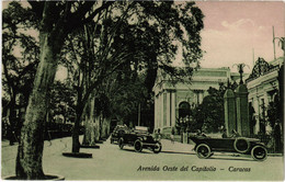 PC VENEZUELA, CARACAS, AVENIDA OESTE DEL CAPITOLIO, Vintage Postcard (b45681) - Venezuela