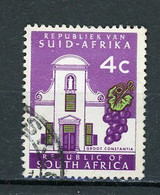 AFRIQUE DU SUD : BATIMENT - N° Yvert 323G Obli.  (CADRE PHOSPHO) - Used Stamps