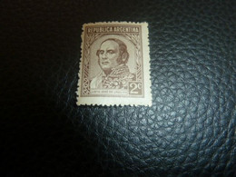 Republica Argentina - Justo José De Urquiza - 2 C - Yt 365 - Brun-lilas - Neuf - Année 1935 - - Unused Stamps
