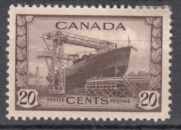 Canada 1942 Mi#227 Mint Hinged - Unused Stamps