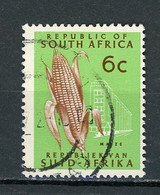 AFRIQUE DU SUD : MAIS - N° Yvert 323J Obli.  (CADRE PHOSPHO) - Used Stamps