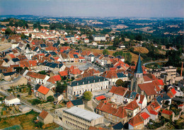 AUZANCES VUE GENERALE AERIENNE - Auzances