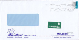 Denmark B- Economique Label AIR-FLOW Ventilation Nybrovej GENTOFTE, KØBENHAVNS POSTCENTER 2011 Cover Brief - Cartas & Documentos