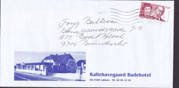 KALLEHAVEGAARD BADEHOTEL, LØKKEN NORDJYLLANDS POSTCENTER 1999 Cover Brief BRØNDERSLEV Kjeld Petersen & Dirch Passer - Briefe U. Dokumente