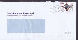 Denmark DANK ROTATIONS PLASTIC Aps KALVEHAVE, KØBENHAVNS POSTCENTER 2012 Cover Brief Lettre Central Station Stamp - Lettere