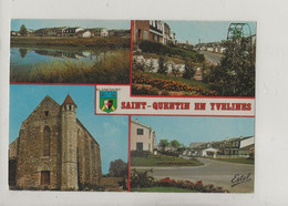 Saint-Quentin-en-Yvelines (78) : 4 Vues Du Nouveau Lotissement De La Commanderie En 1987 GF. - St. Quentin En Yvelines