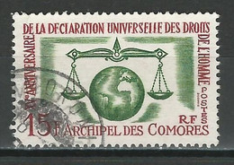 Comores Yv. 28, Mi 54 Obl. - Usados