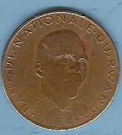 RWANDA : 5 Francs  1964 - Rwanda