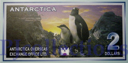 ANTARCTICA 2 DOLLARS 1999 PICK NL UNC - Otros – América