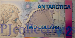 ANTARCTICA 2 DOLLARS 2008 PICK NL POLYMER UNC - Autres - Amérique