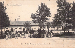 Militaria - PONT A MOUSSON - La Cour Du Quartier Duroc - Carte Postale Ancienne - Casernes