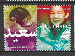 Nations Unies  Centre International De Vienne N° 813-814** Neuf Sans Charnière - Unused Stamps