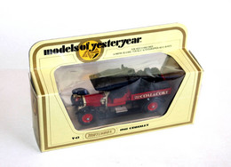 MATCHBOX, MODELS OF YESTERYEAR - Y-13 CROSSLEY 1918 / COAL & COKE MINIATURE 1/47 - MODELE REDUIT DE COLLECTION (2502.69) - Matchbox