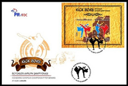 Turkey, Türkei - 2012 -  European Kickboxing Championship For Seniors /// First Day Cover & FDC - Cartas & Documentos