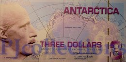 ANTARCTICA 3 DOLLARS 2007 PICK NL POLYMER UNC - Autres - Amérique