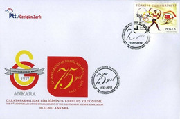 Turkey, Türkei - 2012 - Galatasaray Alumni Association /// First Day Cover & FDC - Covers & Documents