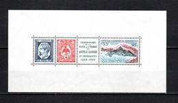 Nueva Caledonia  1960  .-  Y&T   Nº    2   Block    **    (  Doblez  ) - Blocks & Sheetlets