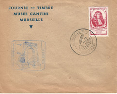 Enveloppe FDC France 15-3-1947 Journee Du Timbre - Sonstige & Ohne Zuordnung