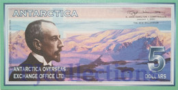 ANTARCTICA 5 DOLLARS 2001 PICK NL UNC - Sonstige – Amerika