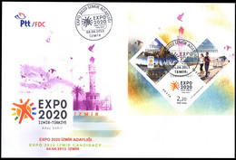 Turkey, Türkei - 2013 - Expo 2020 Izmir Candidacy /// First Day Cover & FDC - Brieven En Documenten