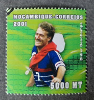 FRANCE DESCHAMPS  MNH** 2002  FOOTBALL FUSSBALL SOCCER CALCIO VOETBAL FUTBOL FUTEBOL FOOT FOTBAL MOZAMBIQUE MOCAMBIQUE - 2002 – Corea Del Sur / Japón