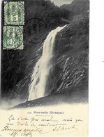 VALAIS PISSE-VACHE VERNAYAZ - Wehrli Kilchberg Zurich No 5747 - Circulé Le 19.08.1905 - Vernayaz