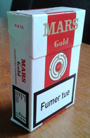 MARS Gold - Boite Tabac Vide - Tunisie - Boites à Tabac Vides