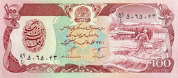 Afghanistan 100 Afghanis, P-58b (1990) - UNC - Afghanistán