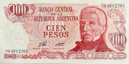 Argentina 100 Pesos , P-302a (1976) - UNC - Argentine