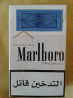 Marlboro Gold - Boite Tabac Vide - Tunisie - Empty Tobacco Boxes