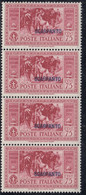 1932 Giuseppe Garibaldi 4 Val. Sass. 22 MNH** Cv 280 - Ägäis (Scarpanto)
